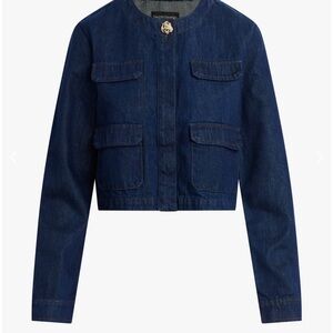 Favorite Daughter Navy Jean Jacket